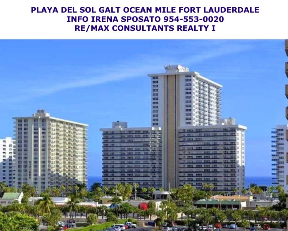 Condos For Sale In Playa Del Sol Fort Lauderdale